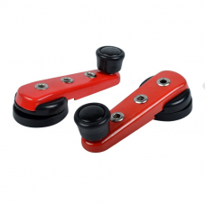 ELEGANT Ручки віконні червоні ELEGANT( к-т 2 шт ) EL 100530