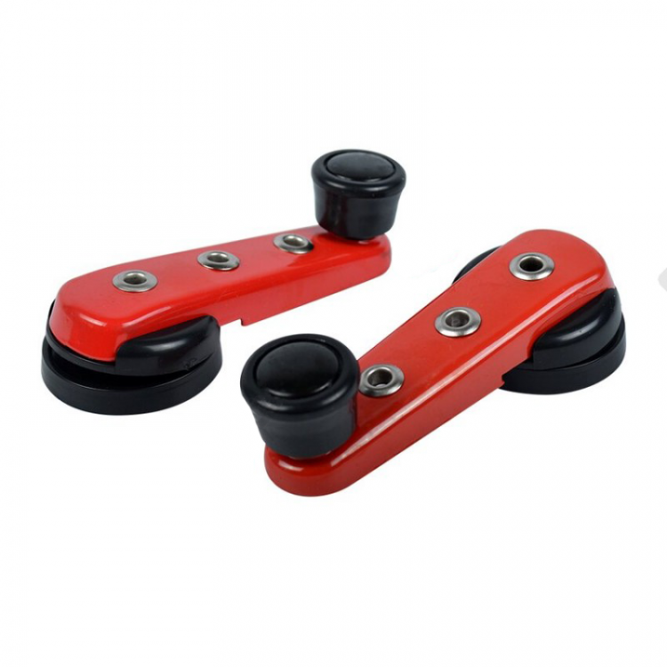 ELEGANT Ручки віконні червоні ELEGANT( к-т 2 шт ) EL 100530