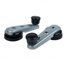 ELEGANT Ручки віконні срібні ELEGANT( к-т 2 шт ) EL 100540