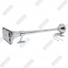 ELEGANT Cигнал 24V 640 мм 1-дудка метал квадрат ( SL-1004 ) EL 100706