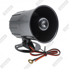 ELEGANT Сирена автомобільна 6 тонів 20 Ватт EL 101708