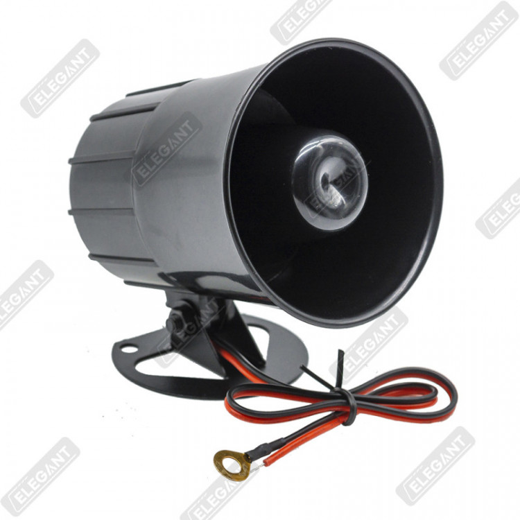 ELEGANT Сирена автомобільна 6 тонів 25 Ватт EL 101709