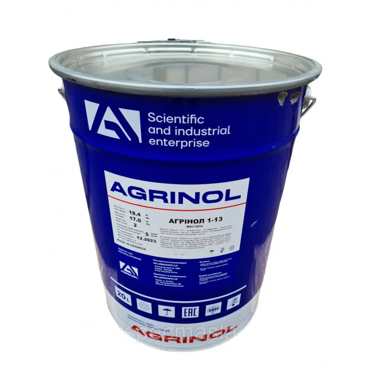 Пластичне мастило  Агрінол  1-13  17кг