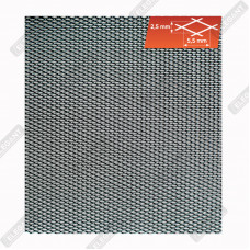 ELEGANT Сітка бампера чорна 100х20 №1 EL 511021