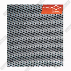 ELEGANT Сітка бампера чорна 100х20 №4 EL 511024