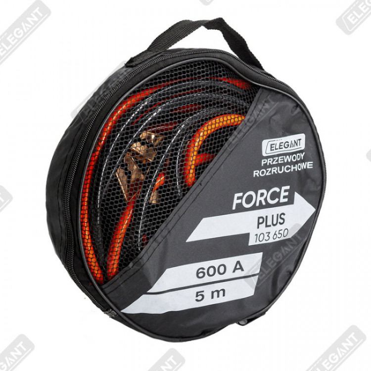 ELEGANT Кабель прикурка 600А  5м EL 103650