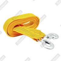 ELEGANT Трос буксирувальний з гаками PLUS  (жовтий)  6м  3т  EL 101816