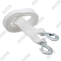 ELEGANT Трос буксирувальний з гаками MAXI  (білий)  5м  5т  EL 101820