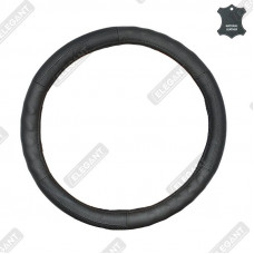 ELEGANT Чохол руля чорн. шкіра (масажер ) XL EL 105618