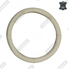 ELEGANT Чохол руля беж шкіра M EL 105691
