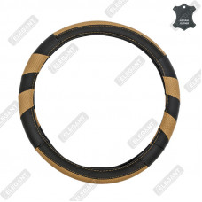 ELEGANT Чохол руля кор. шкіра M EL 105741