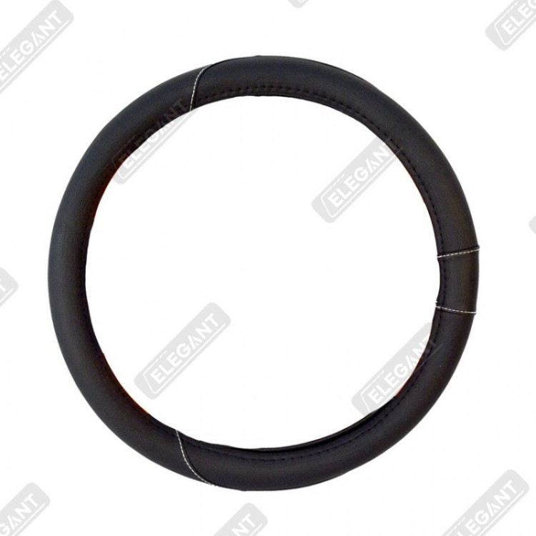 ELEGANT Чохол руля чорний XL EL 105432
