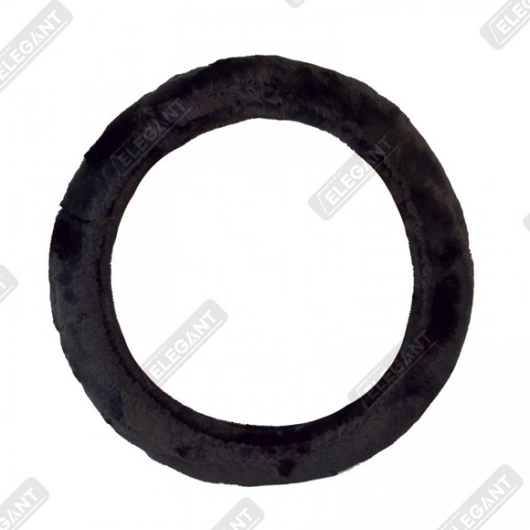 ELEGANT Чохол руля чорний L EL 105446