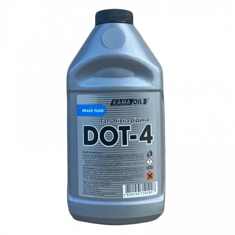 Гальмівна рідинаКАМА OIL DOT-4  400г