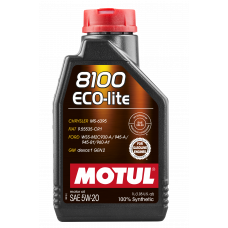 Олива моторна MOTUL 8100 ECO-lite 5W-20 1л, 109102