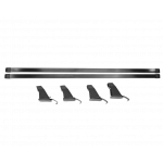 Elegant Багажник універсальний на водостоки 120см EL 100206