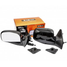 ELEGANT Дзеркало бокове чорне LADA 2109, к-сть 2 шт.(ручне регулювання) EL 130525