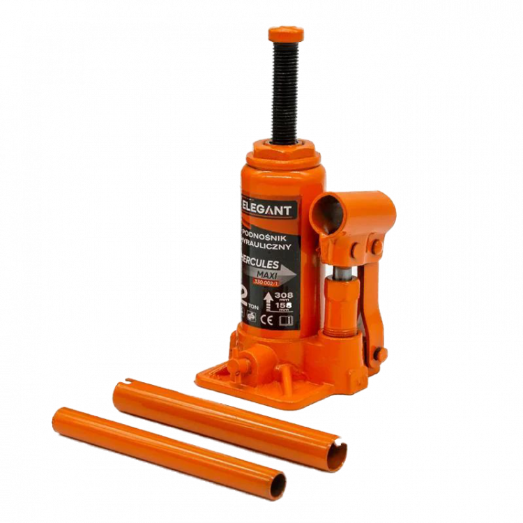 ELEGANT Домкрат гідравлічний чемодан (пляшка)  158/308   2т EL 330002/1