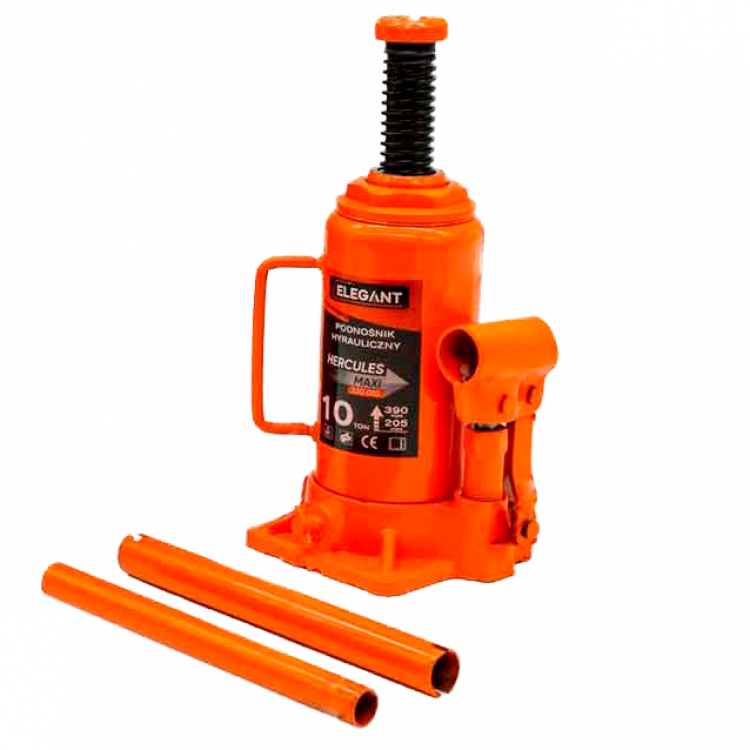ELEGANT Домкрат гідравлічний (пляшка) 205/390 10т EL 330010