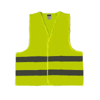 ELEANT Жилет аварійний світловідбиваючий, лайм,100г/см2 (пакет)  XXL EL 100502