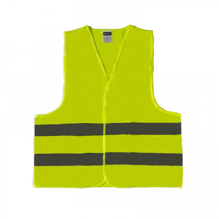 ELEANT Жилет аварійний світловідбиваючий, лайм,100г/см2 (пакет)  XXL EL 100502
