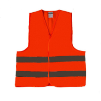 ELEANT Жилет аварійний світловідбиваючий, помаранч,100г/см2 (пакет) XXL EL 100503