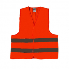 ELEANT Жилет аварійний світловідбиваючий, помаранч,100г/см2 (пакет) XXL EL 100503