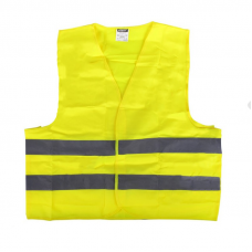 ELEANT Жилет аварійний світловідбиваючий, жовтий,120г/см2, сертифікат EN471 EL 100593