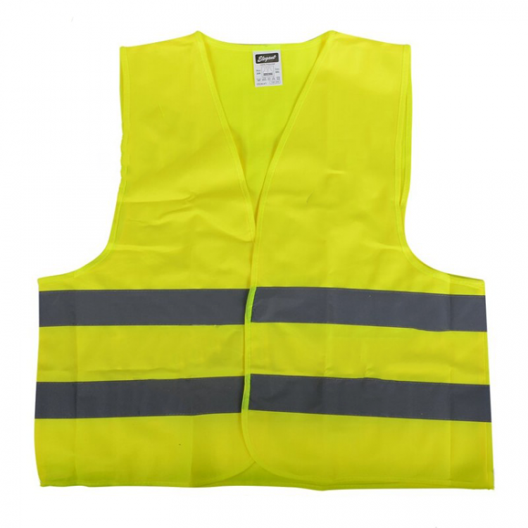 ELEANT Жилет аварійний світловідбиваючий, жовтий,120г/см2, сертифікат EN471 EL 100594