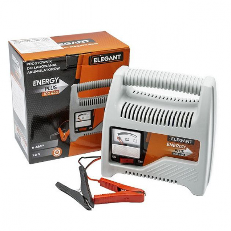 ELEGANT Зарядний пристрій 12В 6А EL 100440