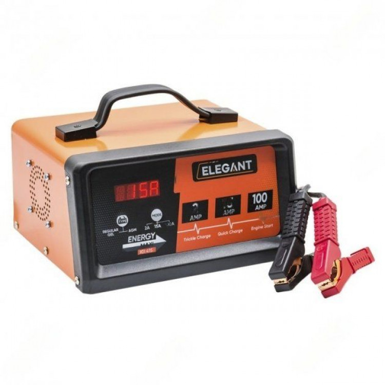 ELEGANT Пуско-зарядний пристрій 15А/старт 100А 12V EL 101415