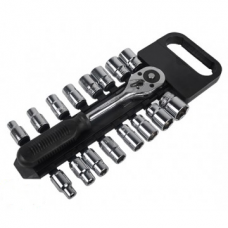 ELEGANT Набір головок 18 шт CRV /STK6004 EL 102822