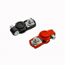 ELEGANT Клеми акумулятора (луджена латунь, ізоляція з гуми) EL 100553