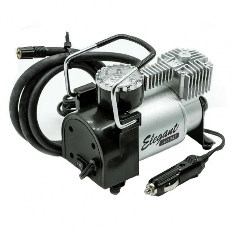 ELEGANT Компресор автомобільний FORCE PLUS з функцією АВТОСТОП EL 100043