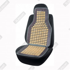 ELEGANT Накидка-масажер для автомобільного сидіння (пласка кісточка), 45х108см, чорна EL 100650