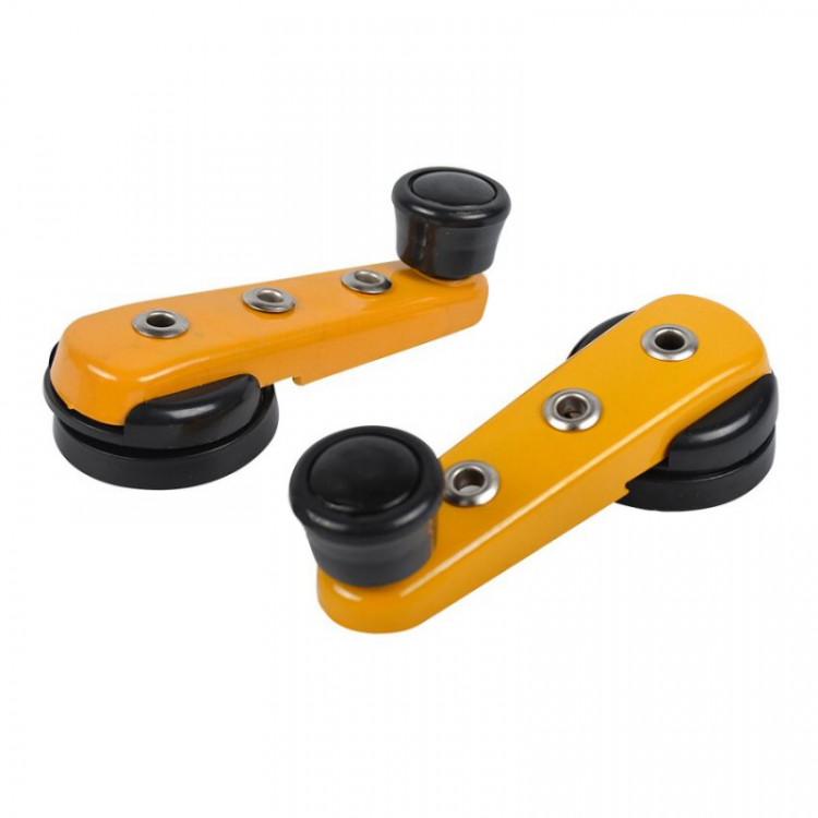 ELEGANT Ручки віконні жовті ELEGANT( к-т 2 шт ) EL 100545