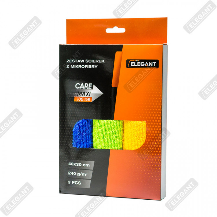 ELEGANT набір серветок з мікрофібри 3шт (40х30) EL 100168