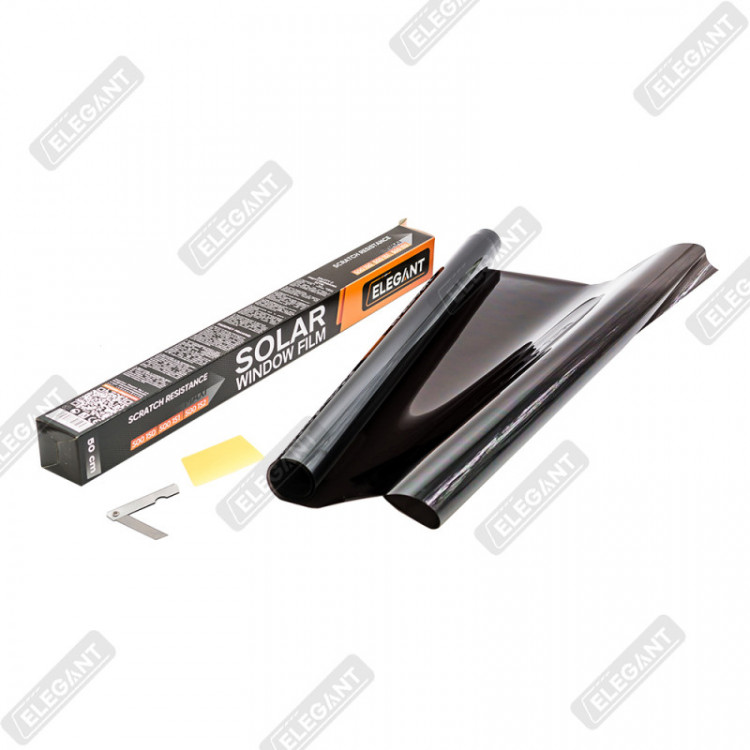 ELEGANT Тон. плівка D.BLACK W/SRC 0.5x3 (інд упаковка+ніж+шп.) EL 500151