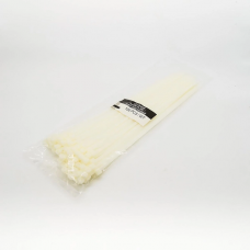 LSA  хомут пластиковий  2.5x100W  білий  (100шт)