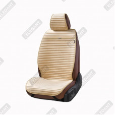 ELEGANT Накидки на автомобільні сидіння NAPOLI передні (2шт.), сірі EL 700213