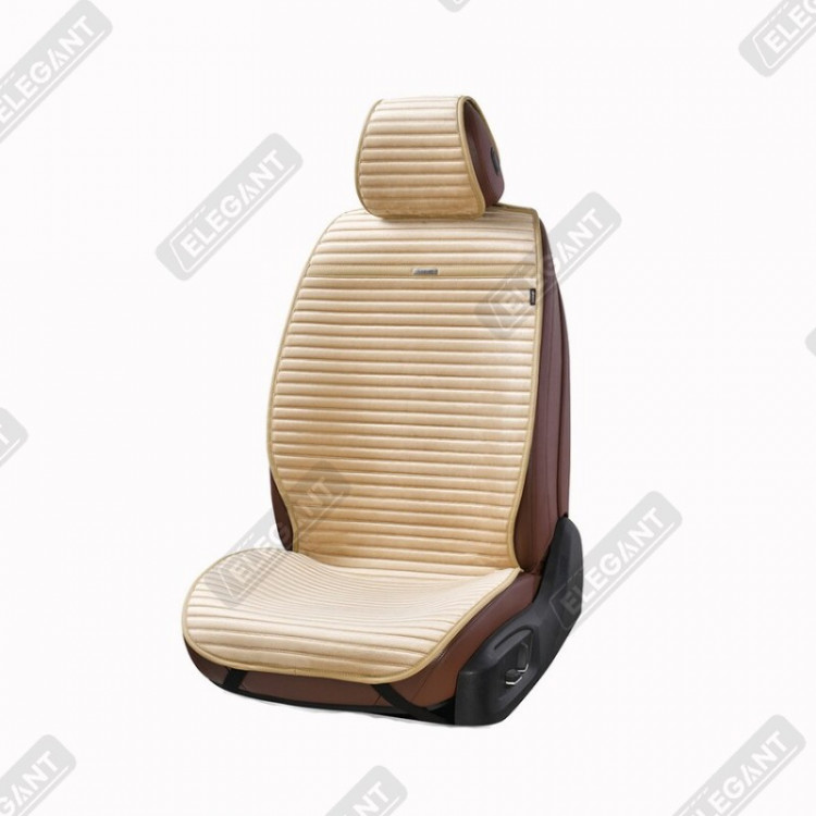 ELEGANT Накидки на автомобільні сидіння NAPOLI передні (2шт.), сірі EL 700213