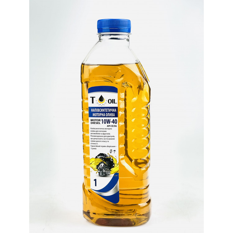 Олива моторна T-OIL Diesel 10W-40 1л