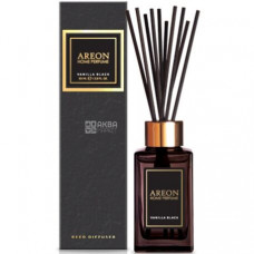 Ароматизатор для дому Areon Home Perfume Premium Vanilla Black 85ml (чорна ваніль)