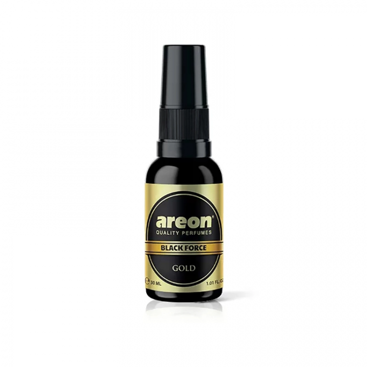 Ароматизатор спрей Areon Perfume Black Force Gold 30ml (золото)