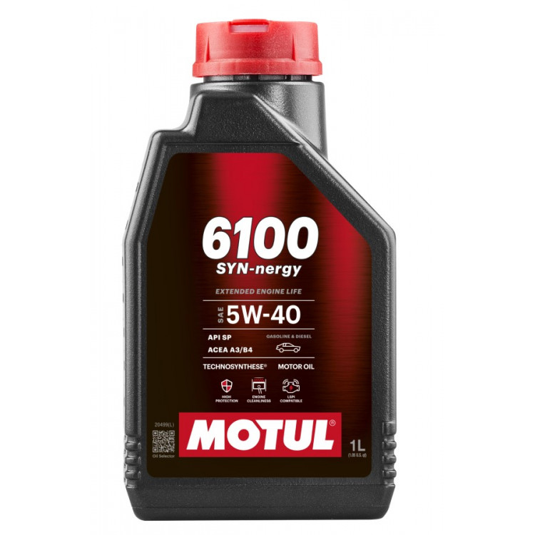 Олива моторна MOTUL 6100 SYN-nergy 5W-40 5л. 112963