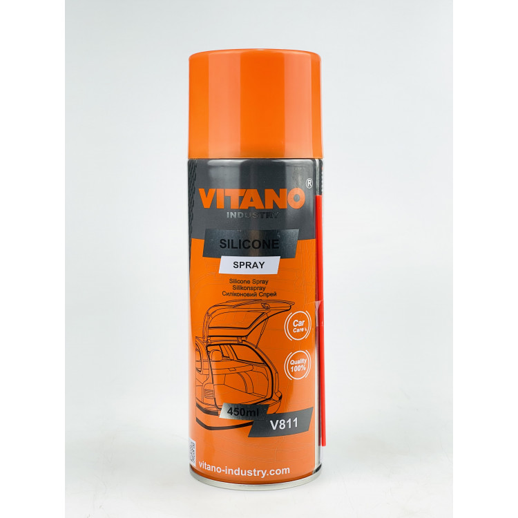 Силіконова змазка Silicone Spray VITANO 450мл