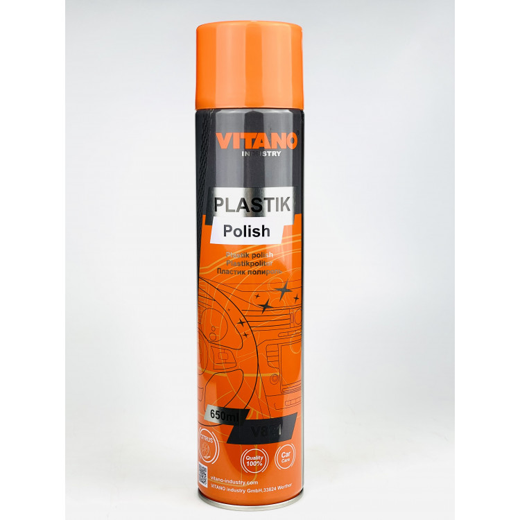 VITANO Plastic polish citrus Поліроль для пластика 650мл (цитрус)