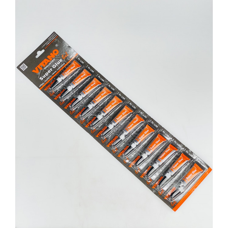 Супер клей (універсальний) Super Glue VITANO 3гр (12шт) •101•