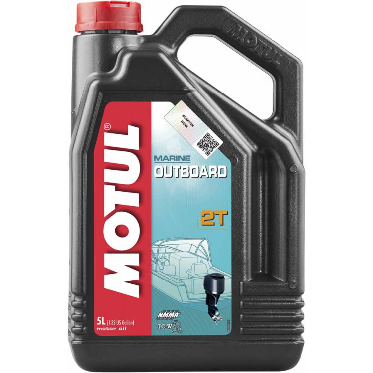 Олива для катерів Motul  Outboarb  2T  5л  101734