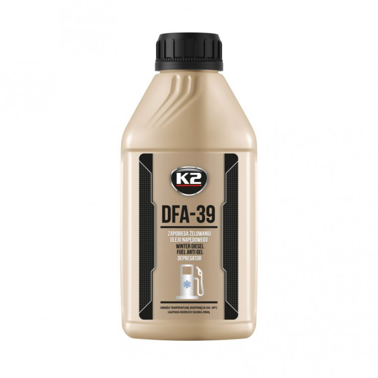 K2  DFA-39  Антигель для дизельн. палива 1л  ЕТ301